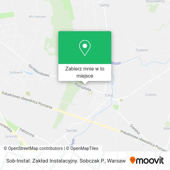 Mapa Sob-Instal. Zakład Instalacyjny. Sobczak P.