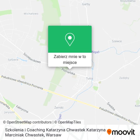 Mapa Szkolenia i Coaching Katarzyna Chwastek Katarzyna Marciniak Chwastek