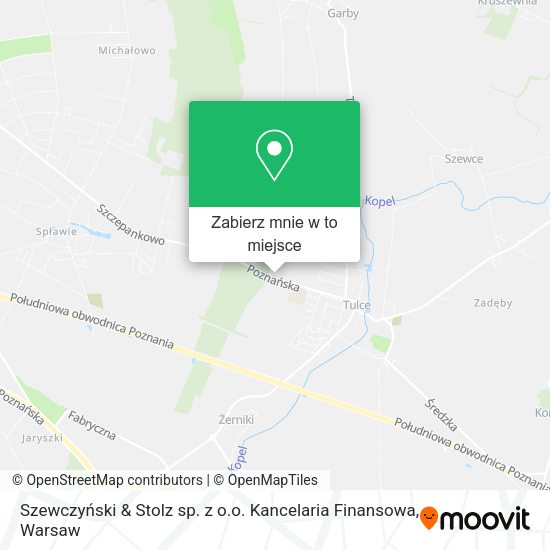 Mapa Szewczyński & Stolz sp. z o.o. Kancelaria Finansowa