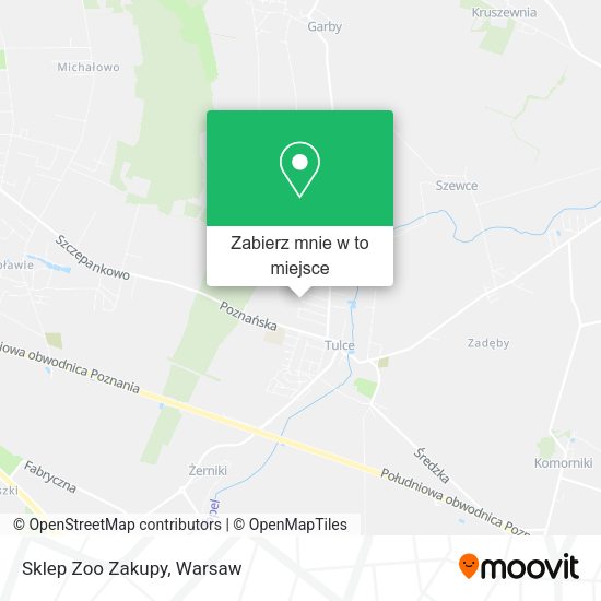 Mapa Sklep Zoo Zakupy