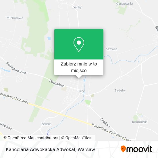 Mapa Kancelaria Adwokacka Adwokat