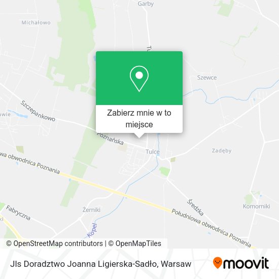 Mapa Jls Doradztwo Joanna Ligierska-Sadło