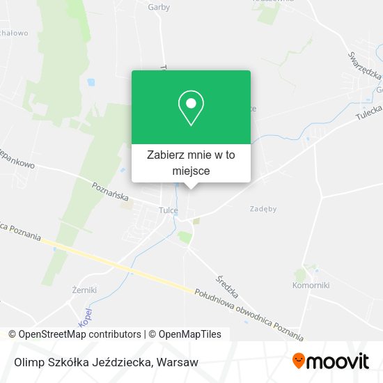 Mapa Olimp Szkółka Jeździecka