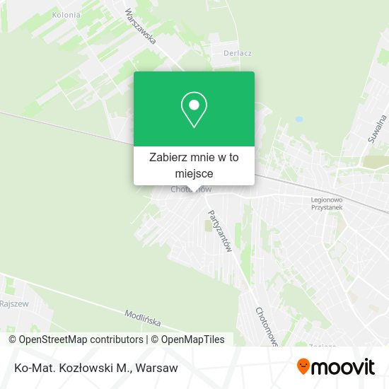 Mapa Ko-Mat. Kozłowski M.