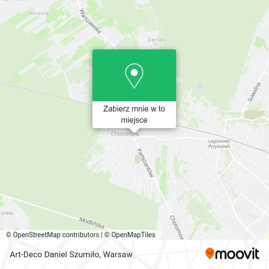Mapa Art-Deco Daniel Szumiło