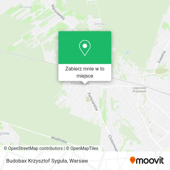 Mapa Budobax Krzysztof Syguła