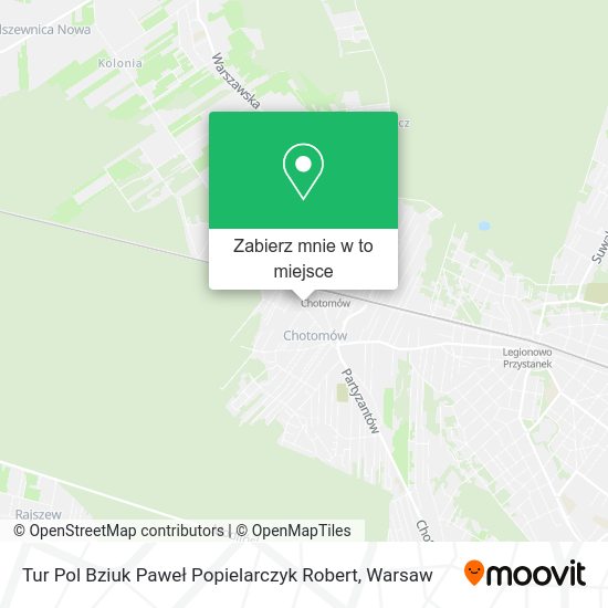 Mapa Tur Pol Bziuk Paweł Popielarczyk Robert