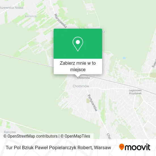 Mapa Tur Pol Bziuk Paweł Popielarczyk Robert