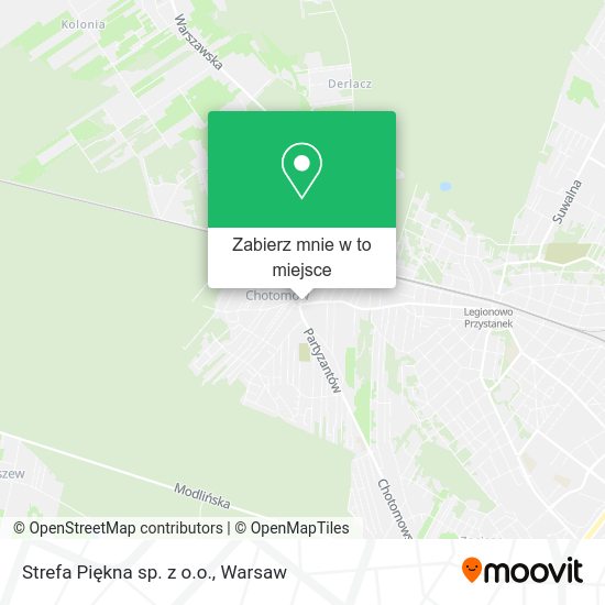 Mapa Strefa Piękna sp. z o.o.