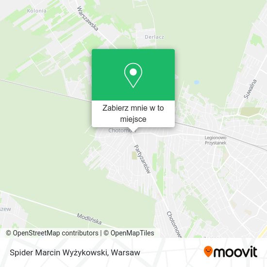 Mapa Spider Marcin Wyżykowski