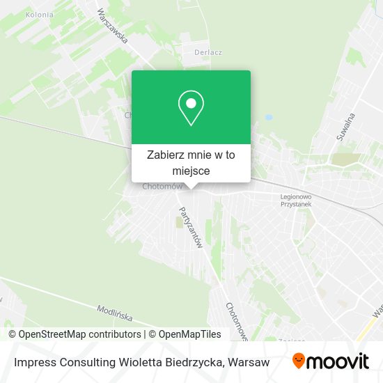 Mapa Impress Consulting Wioletta Biedrzycka