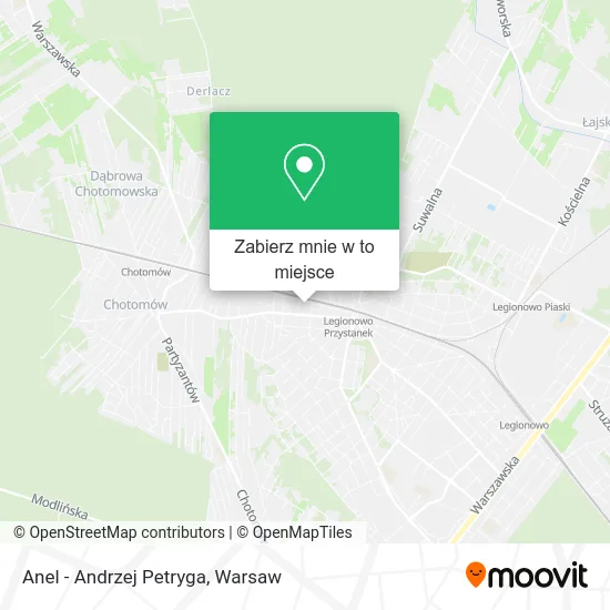 Mapa Anel - Andrzej Petryga
