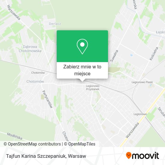 Mapa Tajfun Karina Szczepaniuk