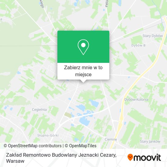 Mapa Zakład Remontowo Budowlany Jeznacki Cezary