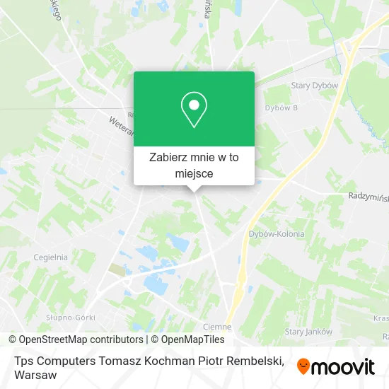 Mapa Tps Computers Tomasz Kochman Piotr Rembelski