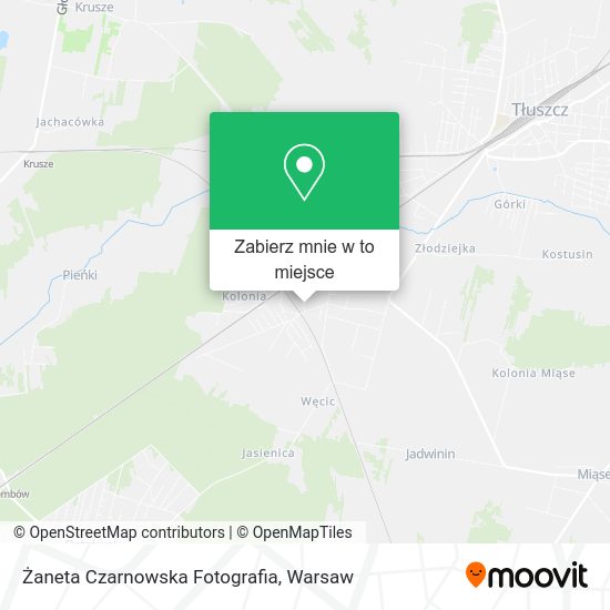 Mapa Żaneta Czarnowska Fotografia