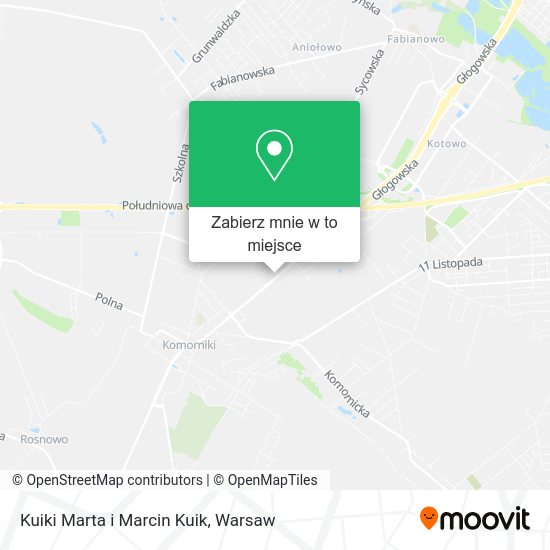 Mapa Kuiki Marta i Marcin Kuik