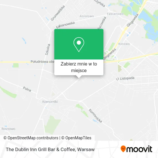 Mapa The Dublin Inn Grill Bar & Coffee