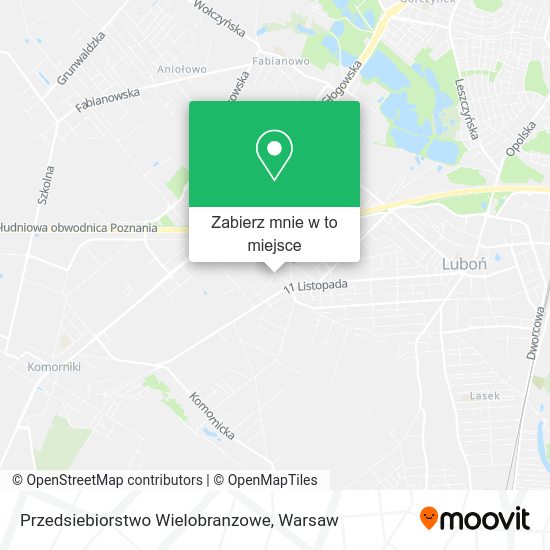 Mapa Przedsiebiorstwo Wielobranzowe