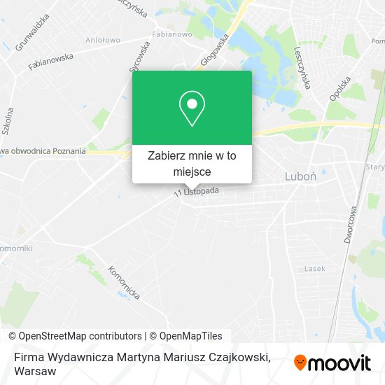 Mapa Firma Wydawnicza Martyna Mariusz Czajkowski