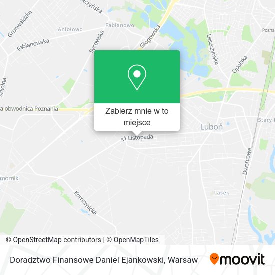 Mapa Doradztwo Finansowe Daniel Ejankowski