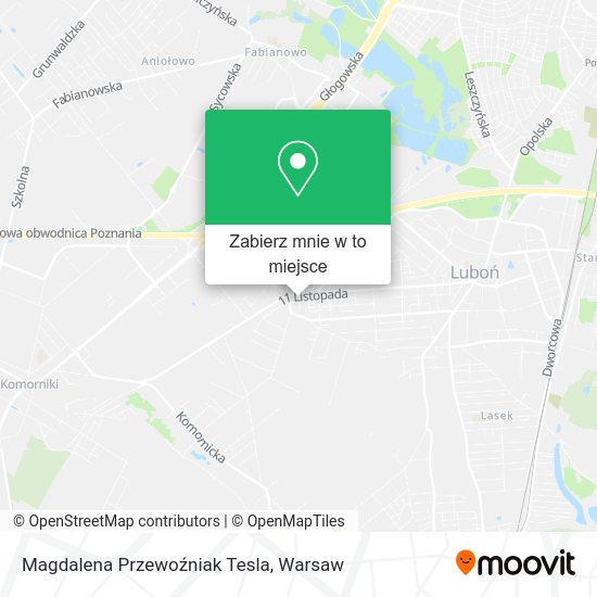 Mapa Magdalena Przewoźniak Tesla