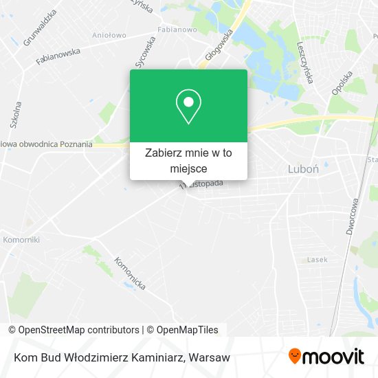 Mapa Kom Bud Włodzimierz Kaminiarz