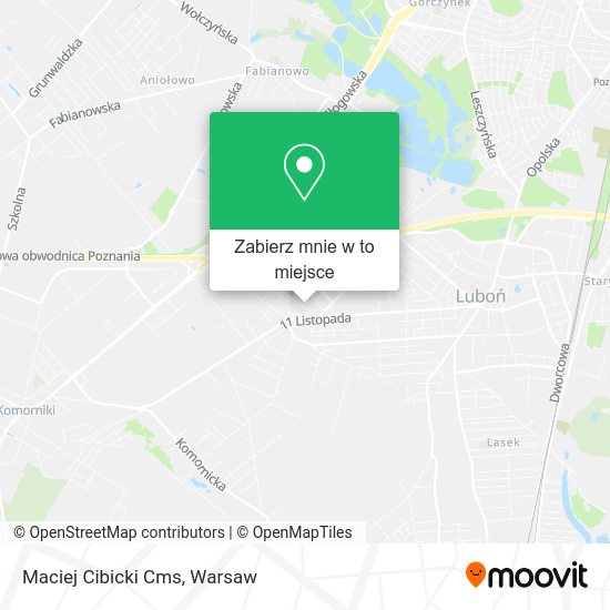 Mapa Maciej Cibicki Cms