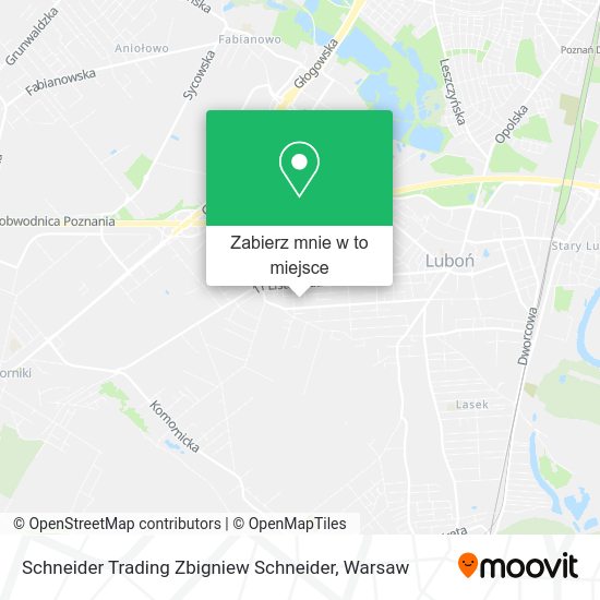 Mapa Schneider Trading Zbigniew Schneider