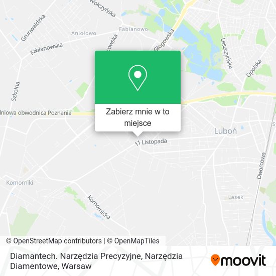 Mapa Diamantech. Narzędzia Precyzyjne, Narzędzia Diamentowe