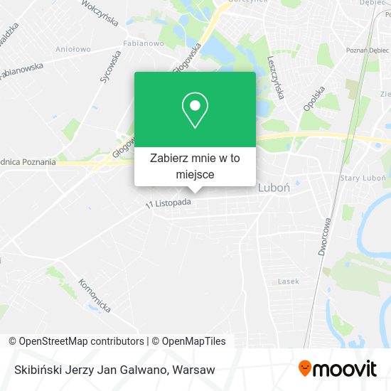 Mapa Skibiński Jerzy Jan Galwano