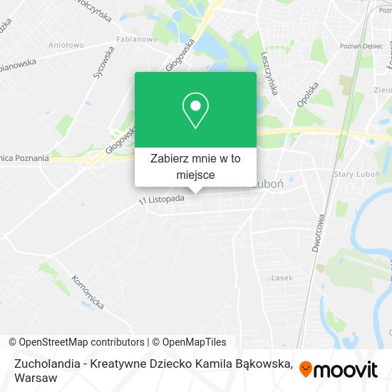 Mapa Zucholandia - Kreatywne Dziecko Kamila Bąkowska