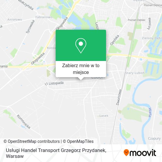 Mapa Usługi Handel Transport Grzegorz Przydanek