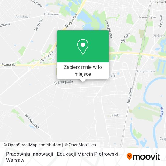 Mapa Pracownia Innowacji i Edukacji Marcin Piotrowski