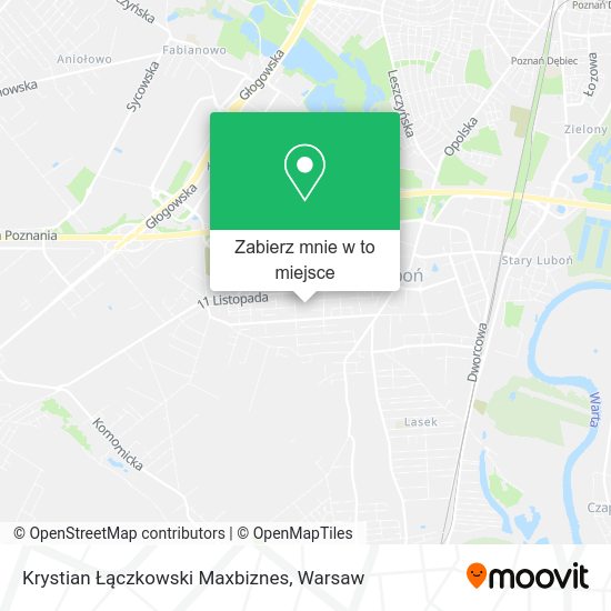 Mapa Krystian Łączkowski Maxbiznes