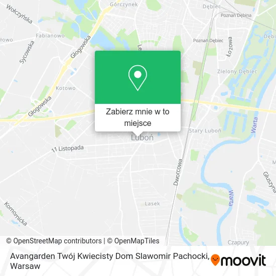 Mapa Avangarden Twój Kwiecisty Dom Slawomir Pachocki