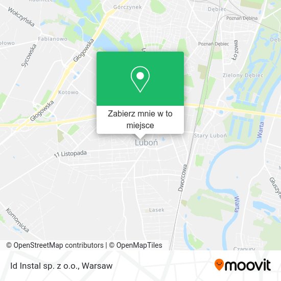 Mapa Id Instal sp. z o.o.