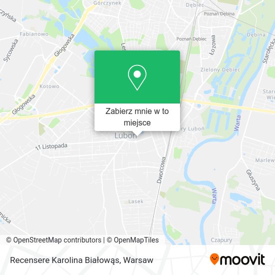 Mapa Recensere Karolina Białowąs