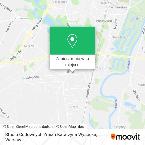 Mapa Studio Cudownych Zmian Katarzyna Wysocka