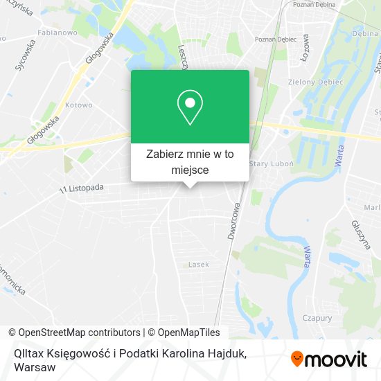 Mapa Qlltax Księgowość i Podatki Karolina Hajduk