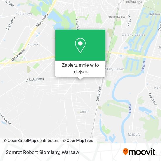 Mapa Somret Robert Słomiany