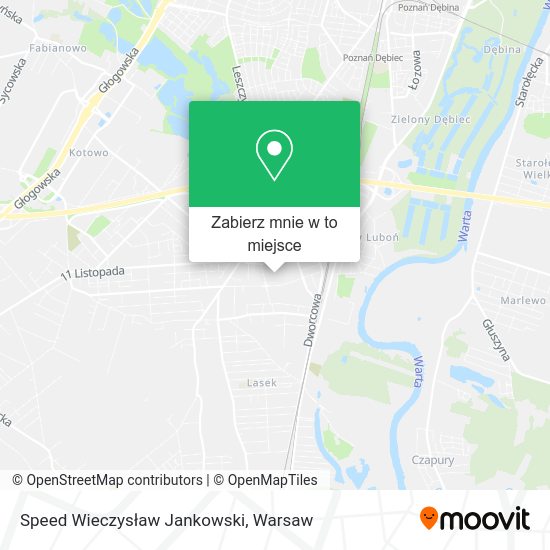 Mapa Speed Wieczysław Jankowski