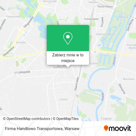 Mapa Firma Handlowo Transportowa