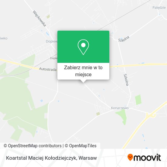 Mapa Koartstal Maciej Kołodziejczyk