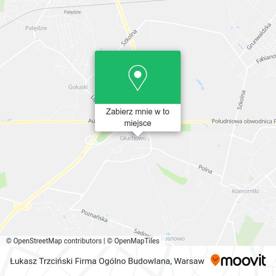 Mapa Łukasz Trzciński Firma Ogólno Budowlana