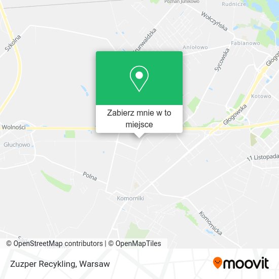 Mapa Zuzper Recykling