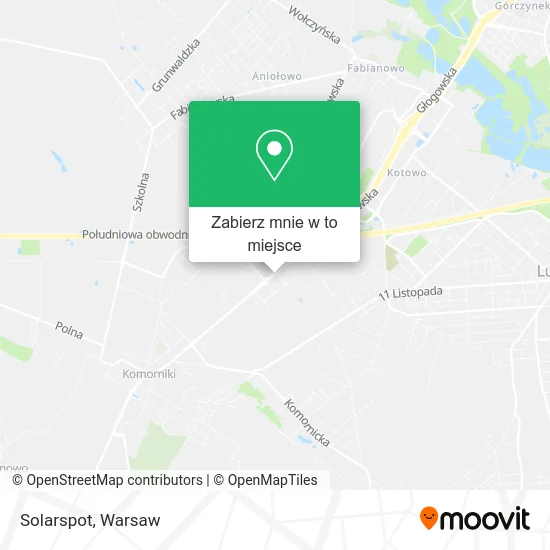 Mapa Solarspot