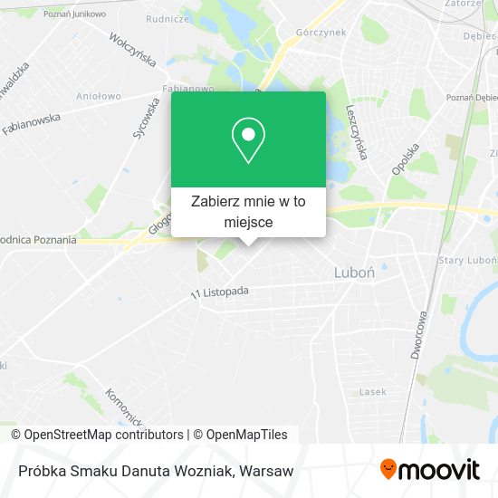 Mapa Próbka Smaku Danuta Wozniak