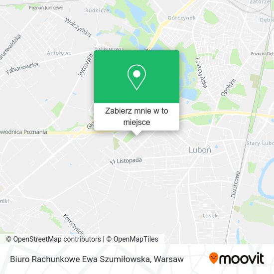 Mapa Biuro Rachunkowe Ewa Szumiłowska