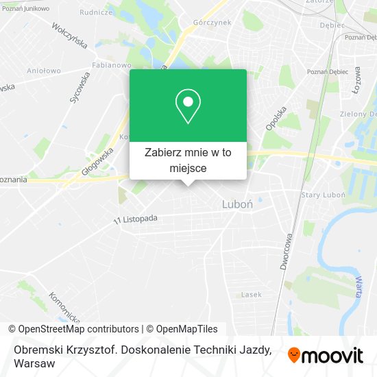 Mapa Obremski Krzysztof. Doskonalenie Techniki Jazdy